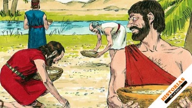 Dios da maná al pueblo de Israel
